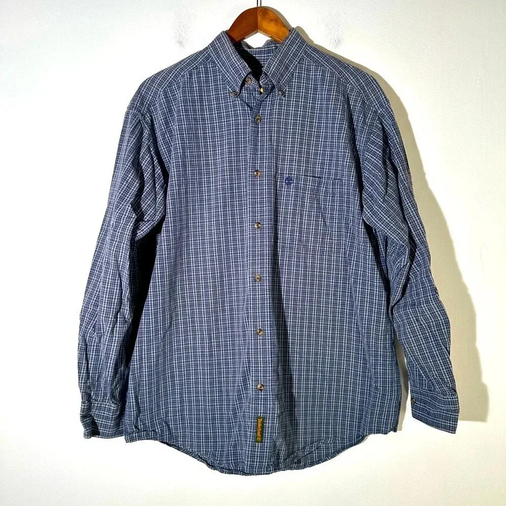 Timberland Plaid Button Down Shirt